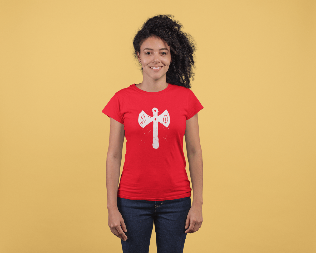 Nome do produto: Baby look - Oxê de Xângo