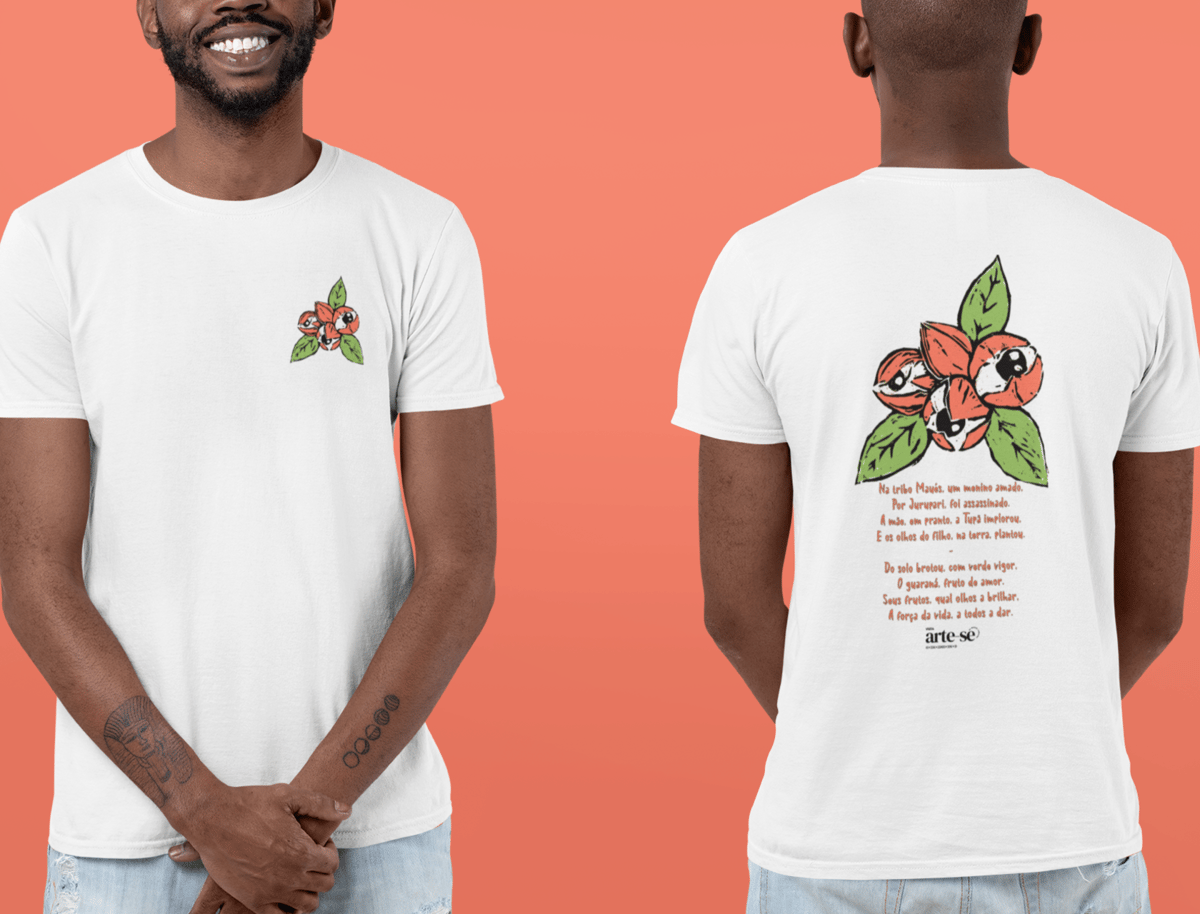 Nome do produto: Camiseta - Lenda Guaraná (frente e costas)