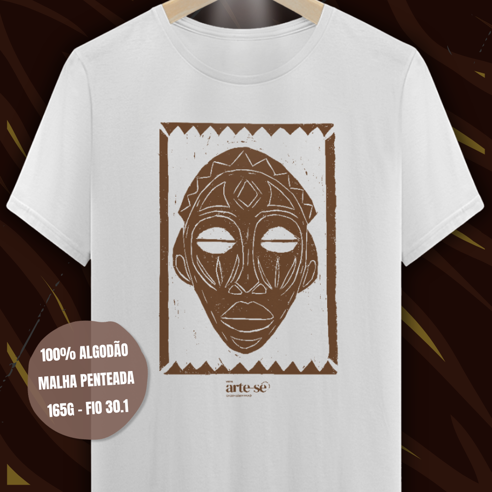Nome do produto: Camiseta - Máscara Africana