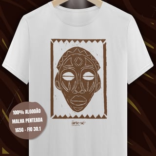 Camiseta - Máscara Africana
