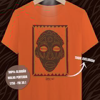 Nome do produto Camiseta PRIME - Máscara Africana