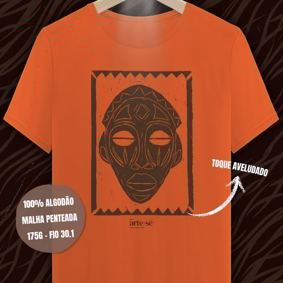 Camiseta PRIME - Máscara Africana