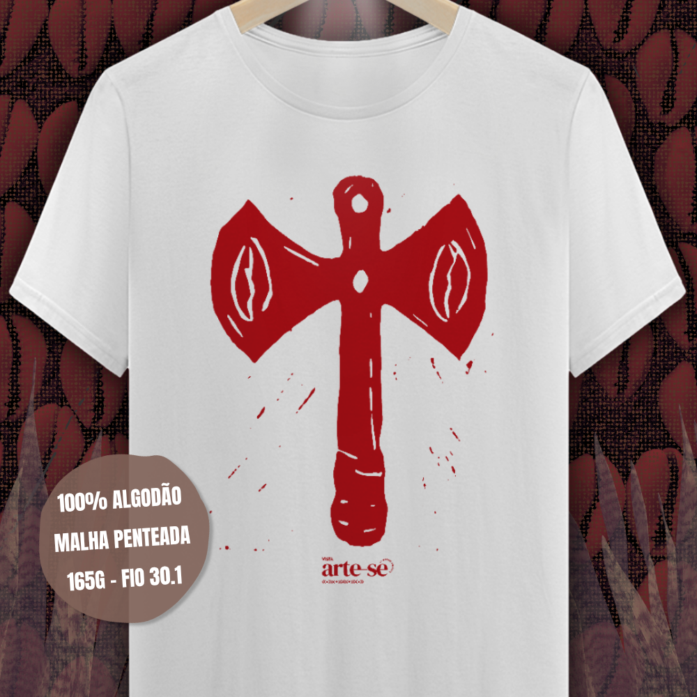 Nome do produto: Camiseta - Oxê de Xângo (2)