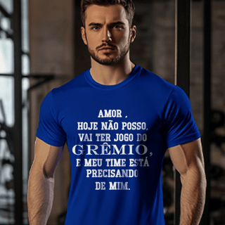 Amor, hoje não posso...