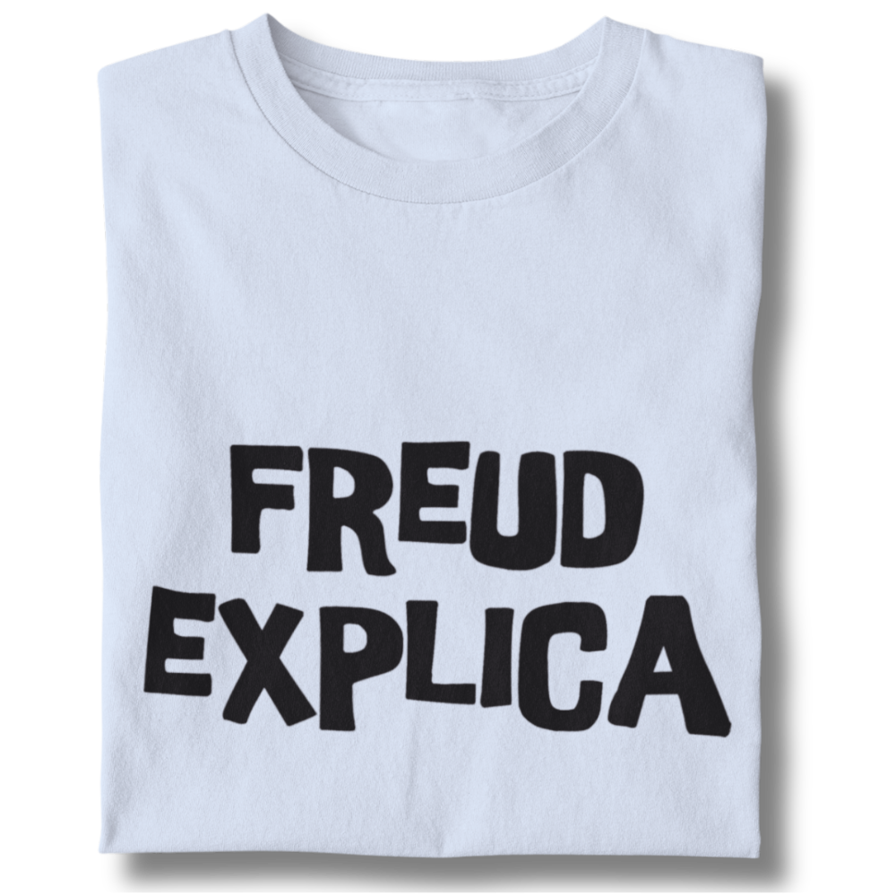Nome do produto: Camiseta Unissex Freud Explica