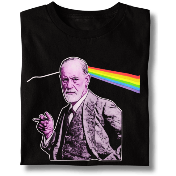 Camiseta Unissex Pink Freud - Modelo 2