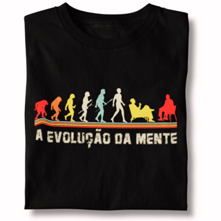 Camiseta Unissex - A Evolução da Mente