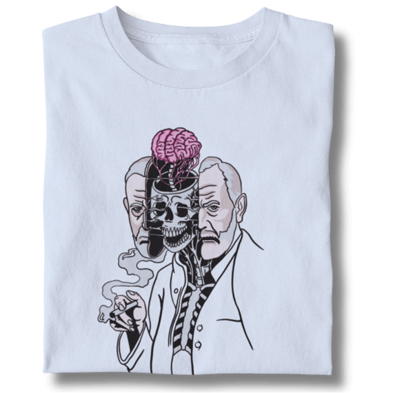 Camiseta  Unissex Freud - Arte Cerebral