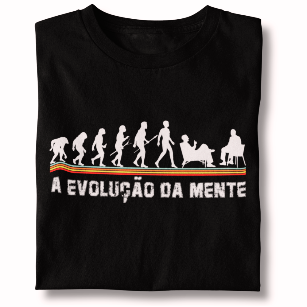 Nome do produto: Camiseta Baby Long - A Evolução da Mente