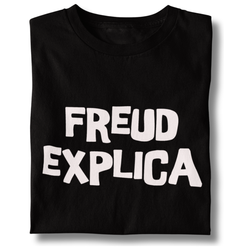 Nome do produto: Camiseta Unissex Freud Explica