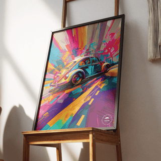 Nome do produto Poster Fusca Pop Art