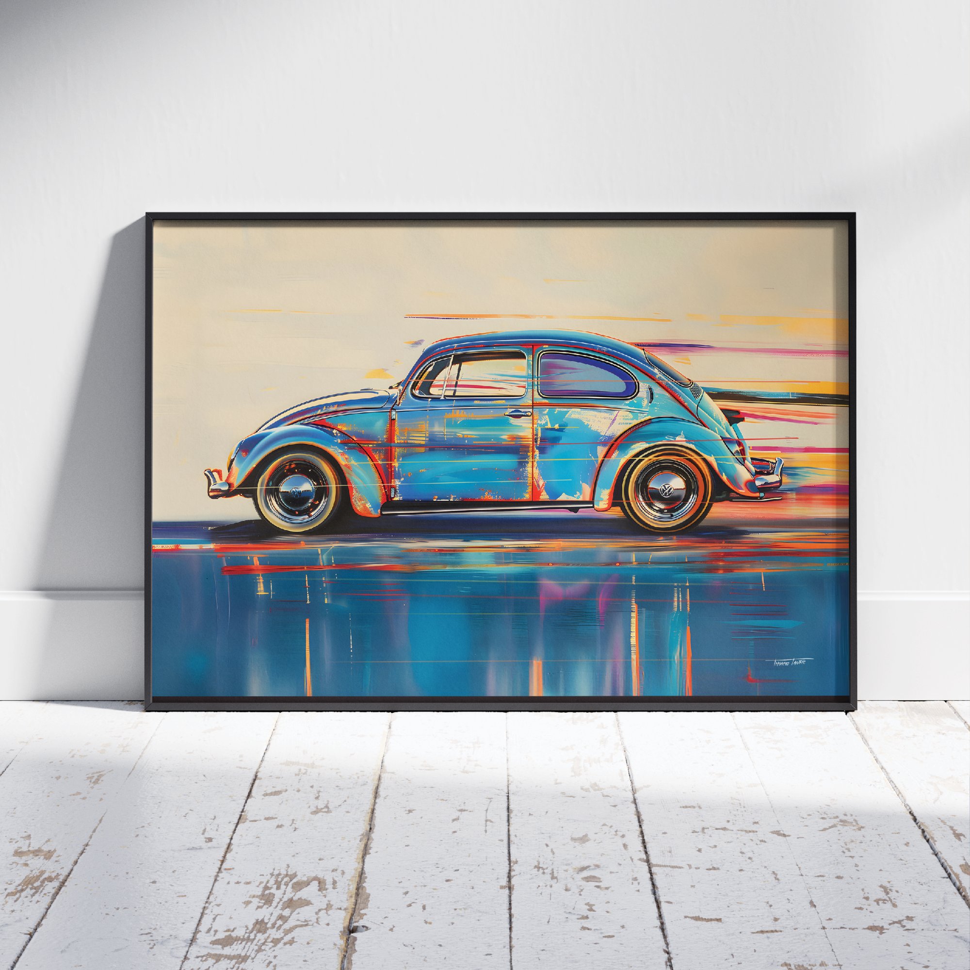 Poster Fusca Pop Art