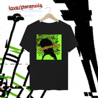 Love/Paranoia Label (Camiseta Unissex)