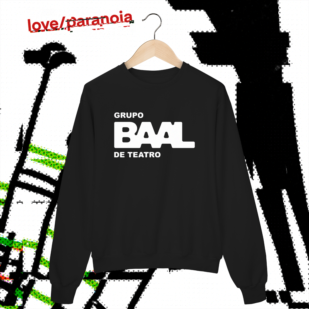 BAAL Logo Preto (Moletom Unissex)