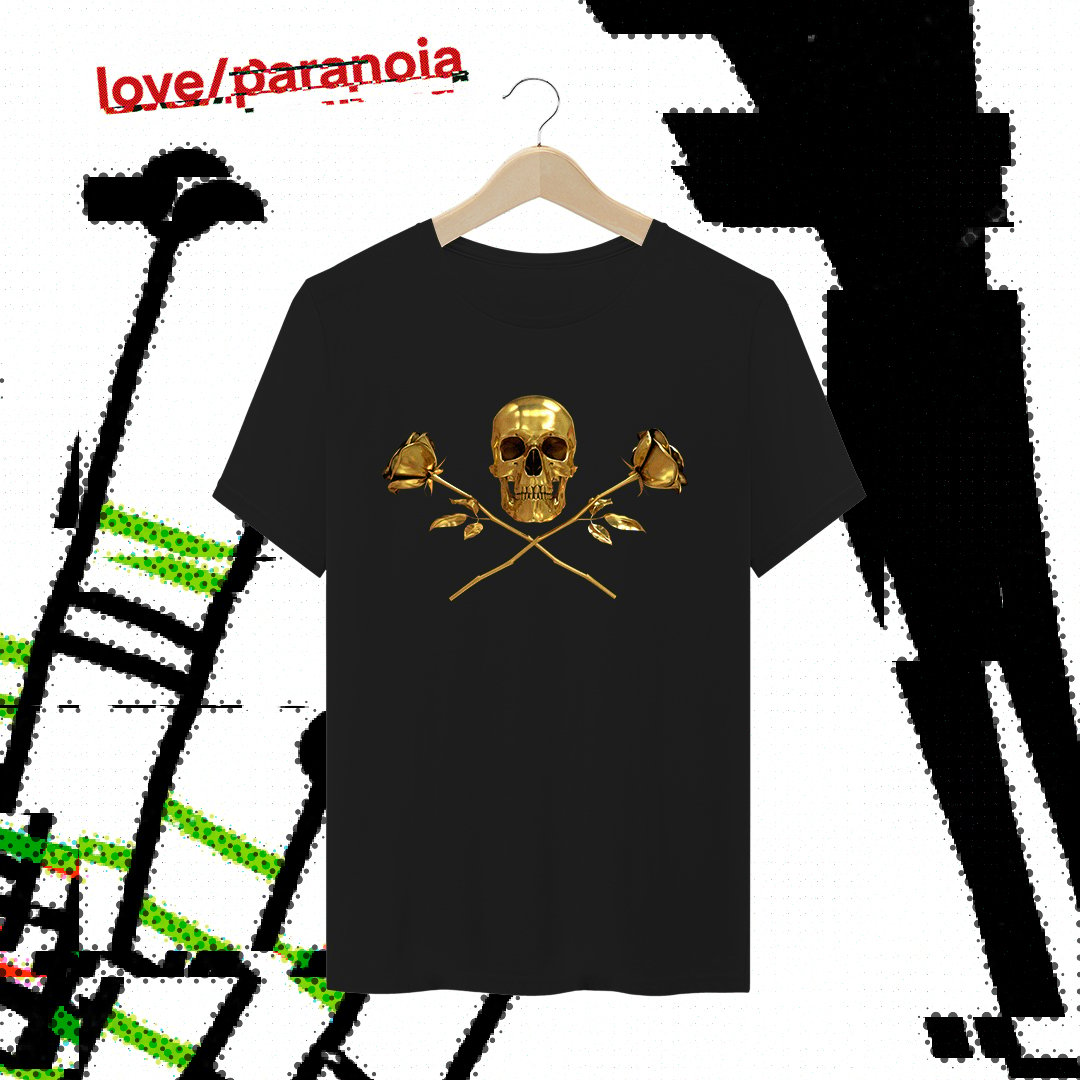 Skull / Bones & Gold (Camiseta Unissex)