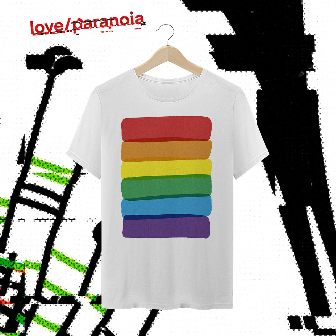 Pride Flag (Camiseta Unissex)