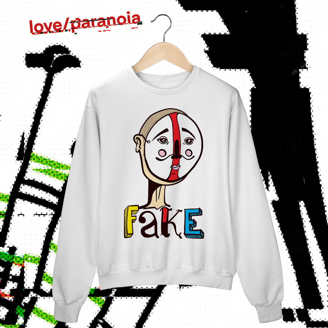 Fake (Moletom Unissex)