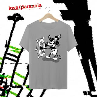 Mickey Boat (Camiseta Unissex)