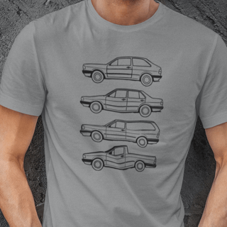 Nome do produto Camiseta Familia VW Quadrados