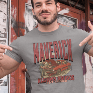 Nome do produto Camiseta Maverick Amigos e Ferramentas