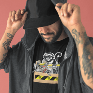 Nome do produto Camiseta Caixa de Ferramentas Garagem do Sagui