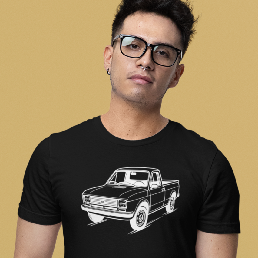 Nome do produto: Camiseta Fiat 147 pickup lineart LB
