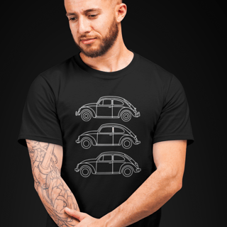 Nome do produto Camiseta 3 Fuscas LB