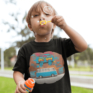 Nome do produto Camiseta Infantil (2 a 8) Kombi & Grafitti