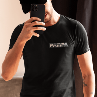 Nome do produto Camiseta Ford Pampa Emblema e Silhueta 2