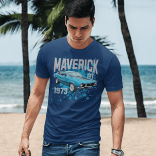 Nome do produto Camiseta Maverick GT V8 1973 (e)