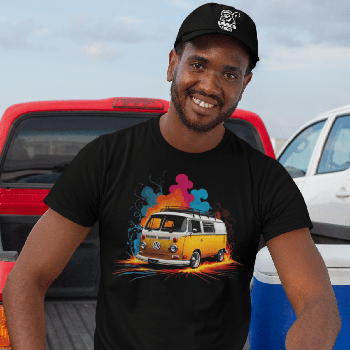 Nome do produto: Camiseta Kombi Clipper Colors
