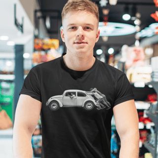 Nome do produto Camiseta Garotos Empurrando Fusca