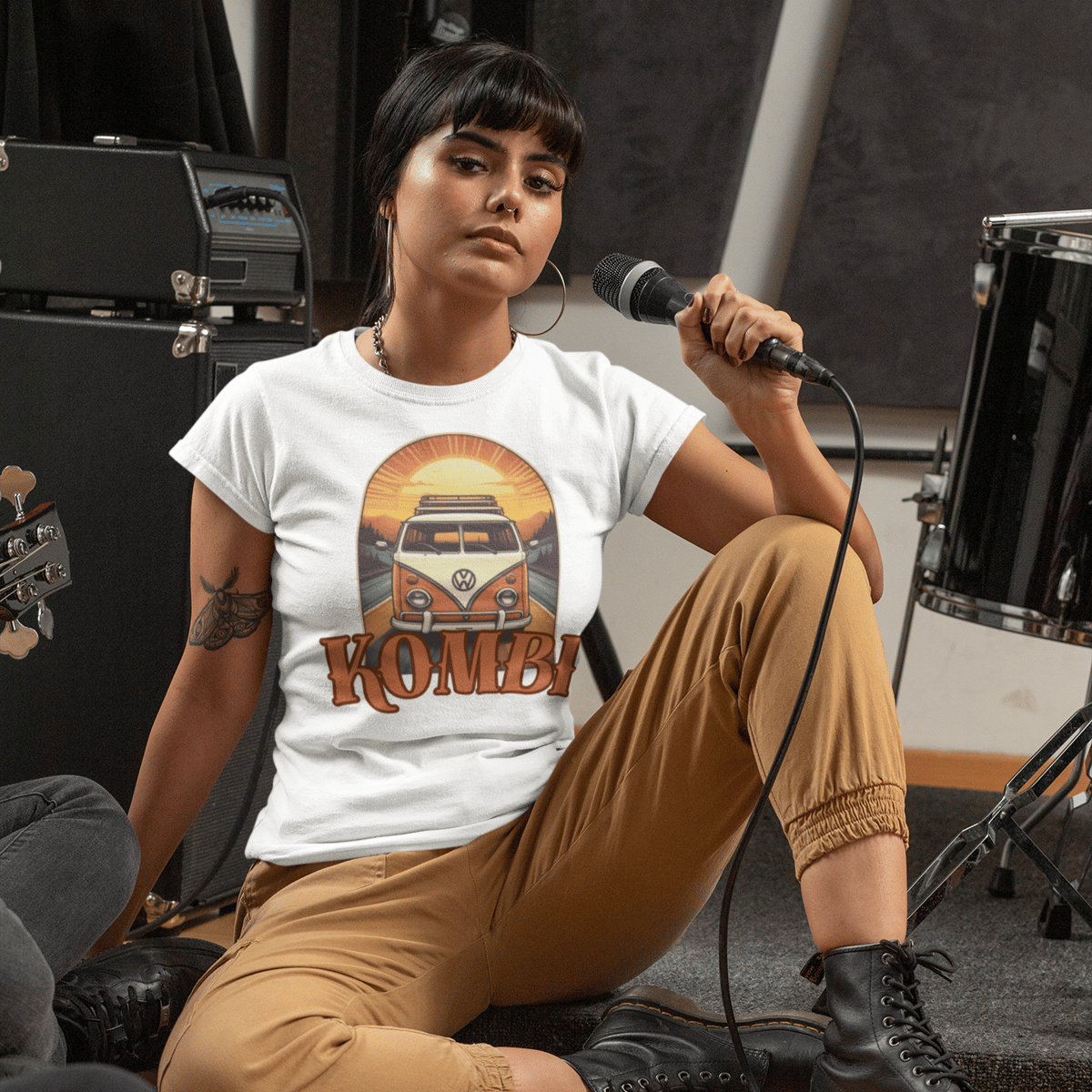 Nome do produto: Blusinha Kombi no deserto