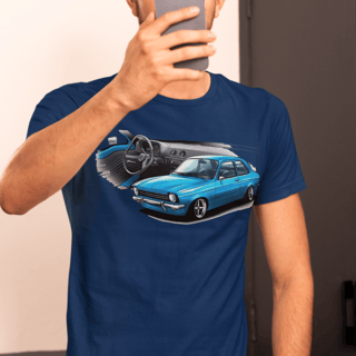 Nome do produto Camiseta Chevette Interior x Exterior