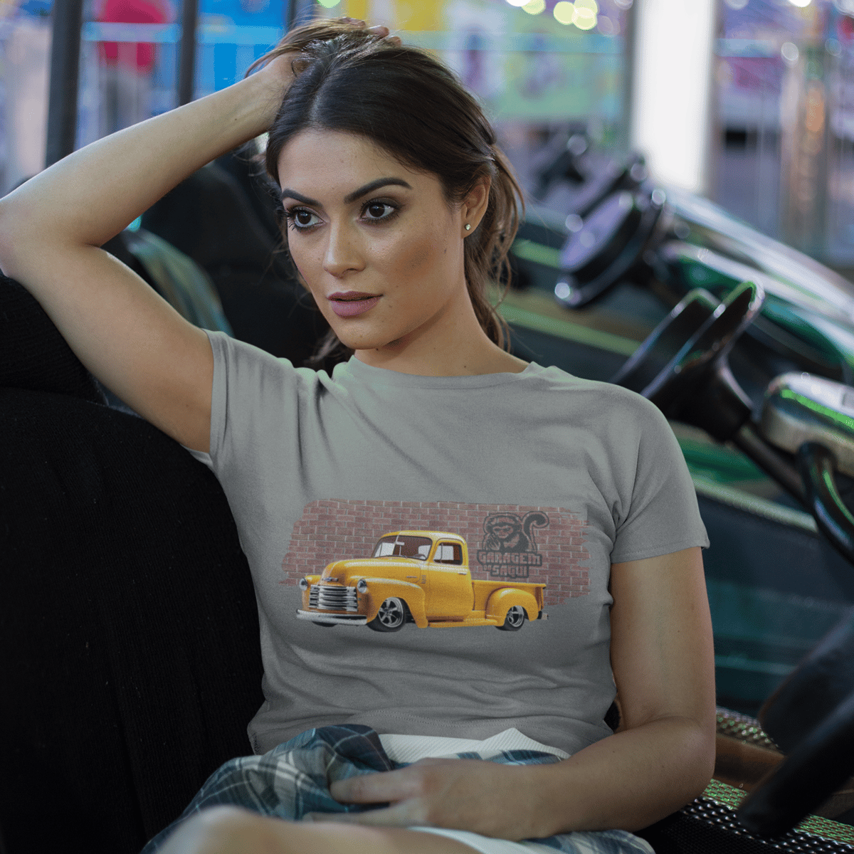 Nome do produto: Blusinha Chevrolet 3100 Amarela