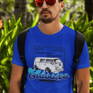 Nome do produto Camiseta Kombi Sou Clássico