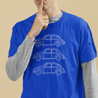 Nome do produto Camiseta 3 Fuscas LB