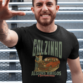 Nome do produto Camiseta Golzinho Amigos e Ferramentas