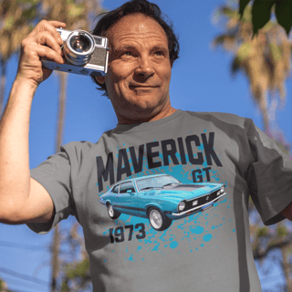 Nome do produto Camiseta Maverick GT V8 1973 (c)