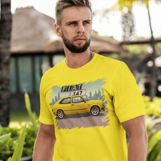 Nome do produto Camiseta Fiat 147 Emblema e Lateral