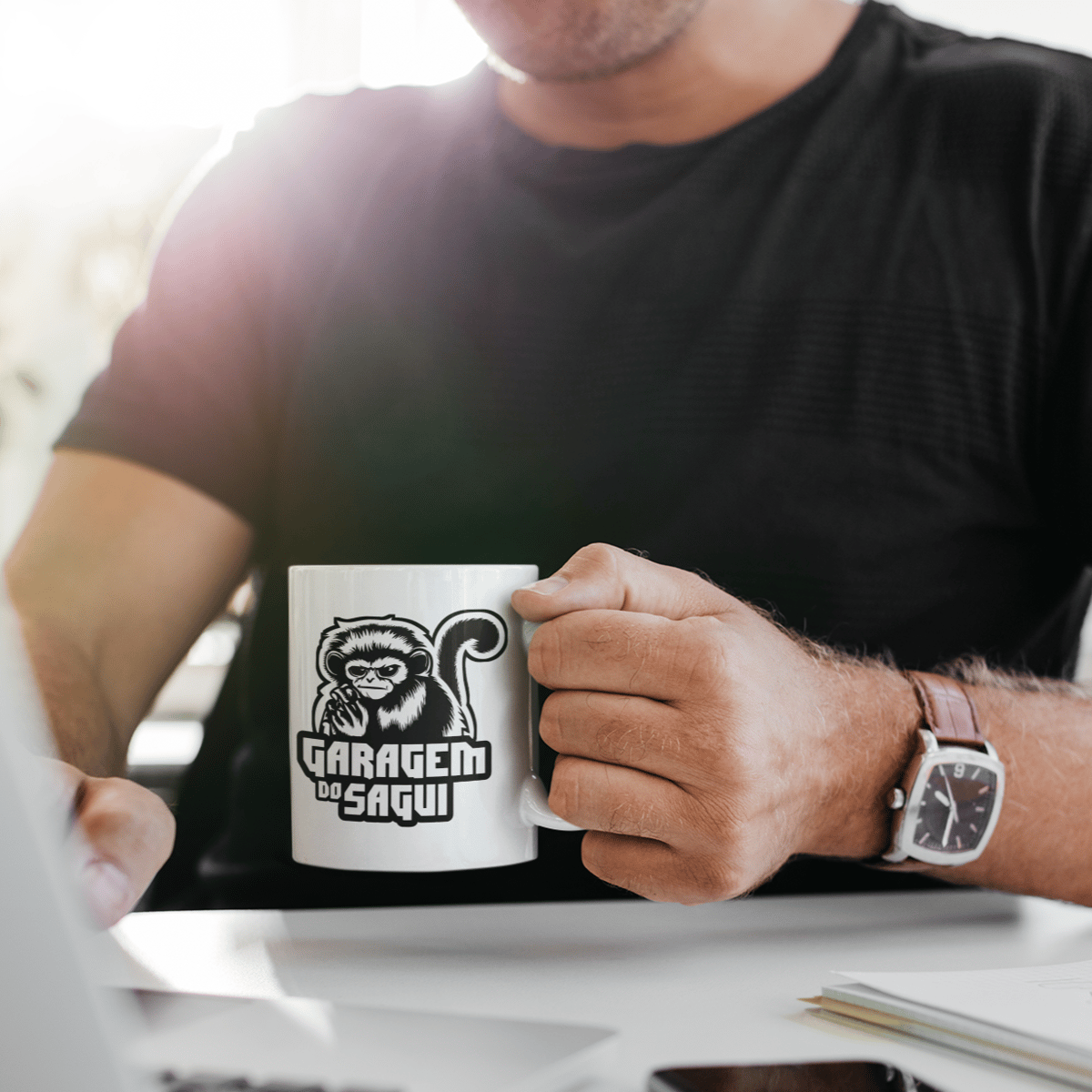 Nome do produto: Caneca Garagem do Sagui