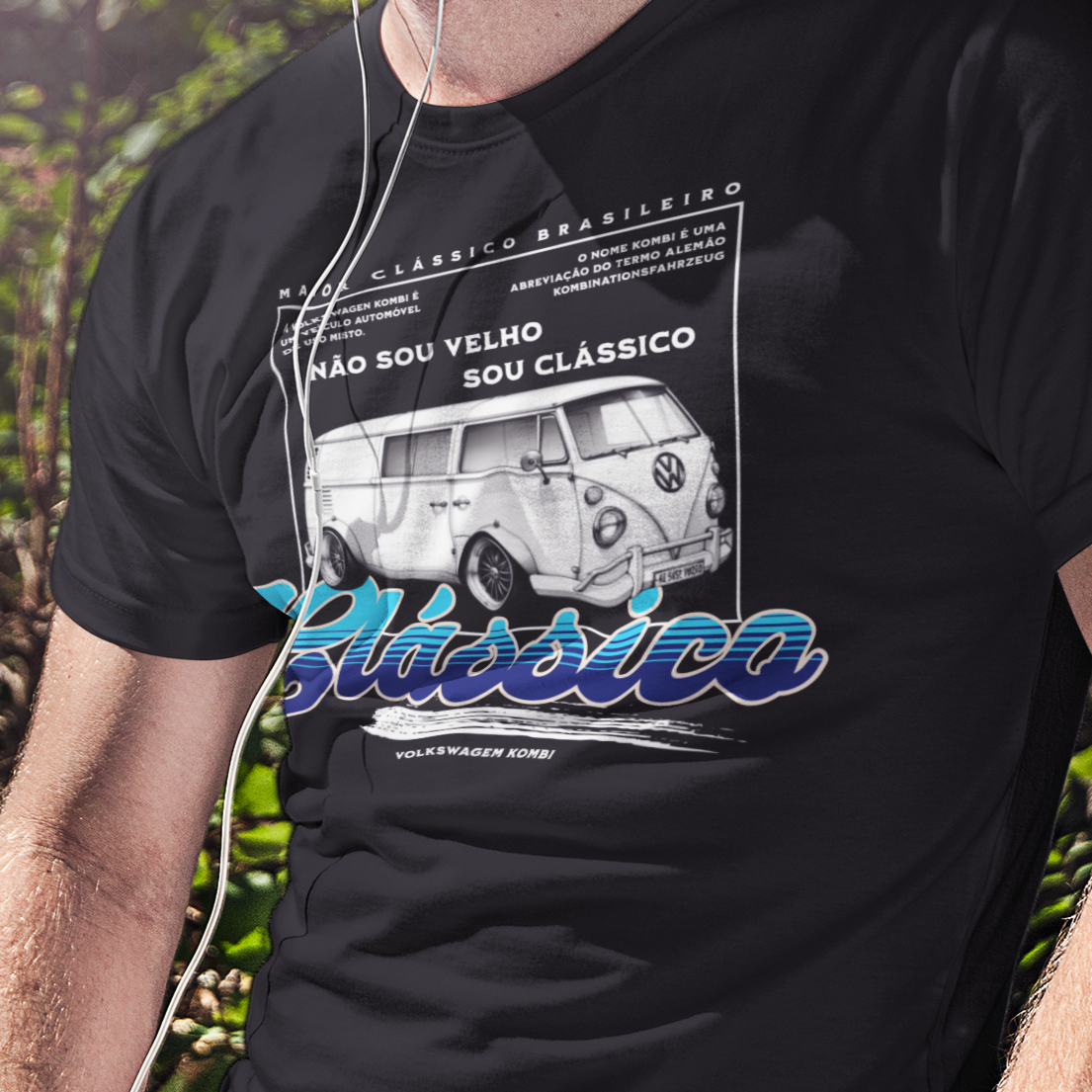 Nome do produto: Camiseta Kombi Sou Clásico (e)