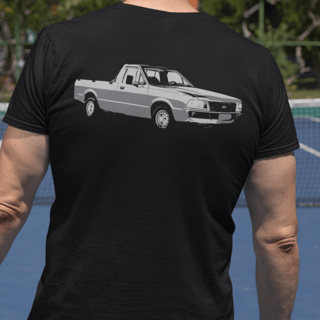Nome do produto Camiseta Ford Pampa Emblema e Silhueta 1