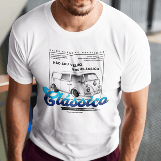 Nome do produto Camiseta Kombi Sou Clássico
