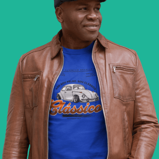 Nome do produto Camiseta Fusca Sou Clássico (c)