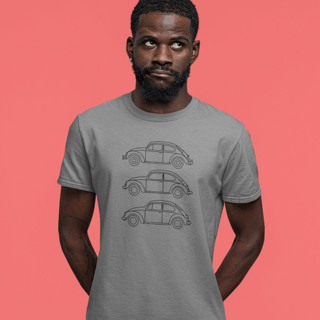 Nome do produto Camiseta 3 Fuscas LP