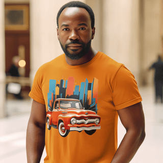 Nome do produto Camiseta Ford F-100 Laranja