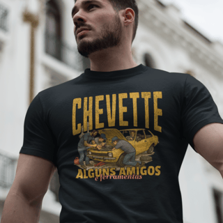 Nome do produto Camiseta Chevette Amigos e Ferramentas