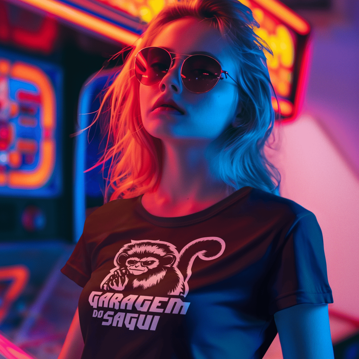 Nome do produto: Blusinha Logo Garagem do Sagui