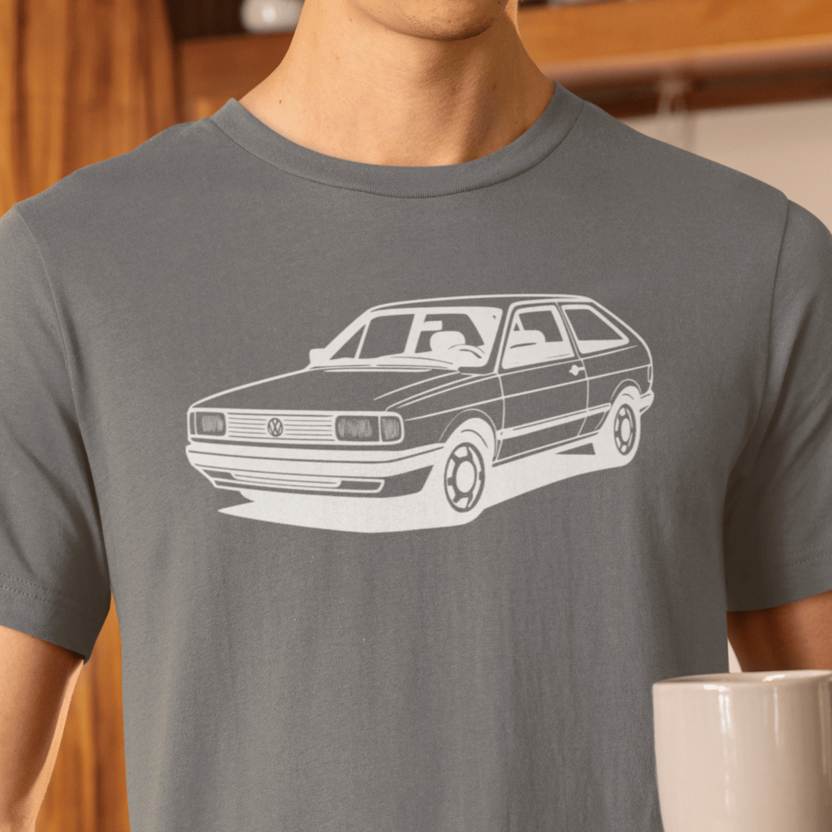 Nome do produto: Camiseta VW Gol Quadrado Lineart II LB